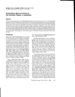 Sorted Stone Nets and Circles of the Columbia Plateau: A Hypothesis