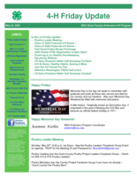 4-H Friday Update, May 22, 2020