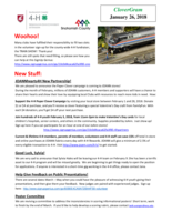 CloverGram, January 26, 2018