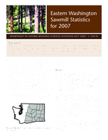 Eastern Washington sawmill statistics for 2007