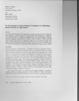 An Examination of Snap-trapping Techniques for Estimating Rodent Density in High Desert