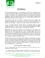 Tree fruit production series: Developments in apple rootstocks