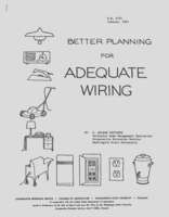 Better planning for adequate wiring