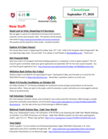 CloverGram, September 17, 2018