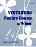 Ventilating poultry houses with fans