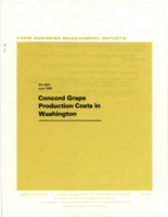 Concord grape production costs in Washington