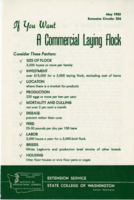 If you want a commercial laying flock