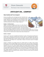 Shore Stewards News, November 2012