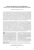 History and Process in Village Formation: Context and Contrasts from the Northern Southwest