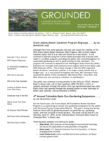 Grounded Newsletter, March 2018