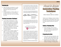 Plant it Right - Brochure