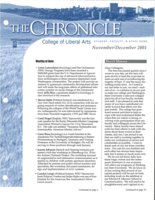 The Chronicle, November/December 2001