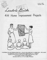 Leader's guide 4-H home improvement projects