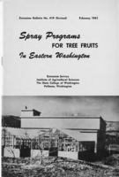 Spray programs for tree fruits in eastern Washington