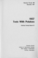 1957 tests with potatoes