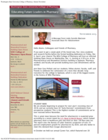 CougaRx Alumni Newsletter, November 2013