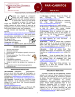 Pari-Cabritos, April 2011 (Spanish)