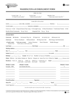 Washington 4-H Enrollment Form