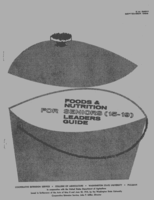 Foods & nutrition for seniors (15-19) leaders guide