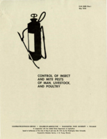 Control of insect and mite pests of man, livestock, and poultry