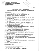 Sample questions to ask at the supermarket
