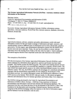 The German Agricultural Information Network (DAINet) - veterinary medicine related information on the Internet