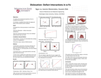 Dislocation-defect interactions in a-Fe