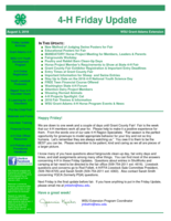 4-H Friday Update, August 3, 2018