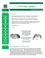 4-H Friday Update, July 12, 2013