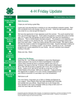 4-H Friday Update, May 11, 2012