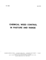 Chemical weed control in pasture and range