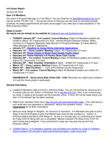 Regional Clover Report, January 29, 2018