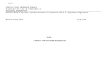 Seed: central and eastern Washington