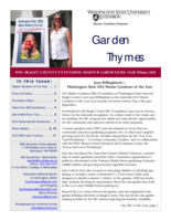 Garden Thymes, Fall/Winter 2012