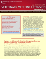 Veterinary Medicine Extension Newsletter, Summer 2017
