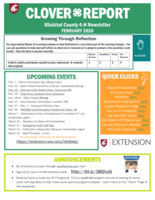 Klickitat Clover Report, February 2020