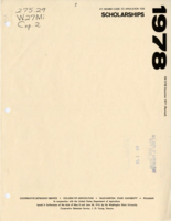 4-H member guide to application for scholarships, 1978