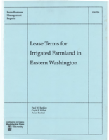 Lease terms for irrigated farmland in Eastern Washington