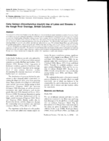 Coho Salmon (Oncorhynchus kisutch) Use of Lakes and Streams in the Keogh River Drainage, British Columbia