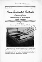 Home-constructed bedsteads