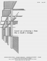 Control costs of financing a home: How to handle a mortgage