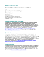 RCM News, December 2009