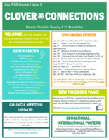 Clover Connections, July 2018