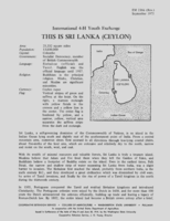 International 4-H youth exchange: This is Sri Lanka