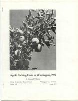 Apple packing costs in Washington, 1974