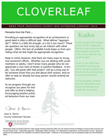 Cloverleaf, January 2014