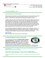 4-H Friday Update, March 11, 2011