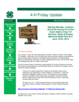 4-H Friday Update, June 15, 2012