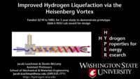 Improved Hydrogen Liquefaction via the Heisenberg Vortex