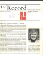 The Record, volume 43, no. 3, Winter